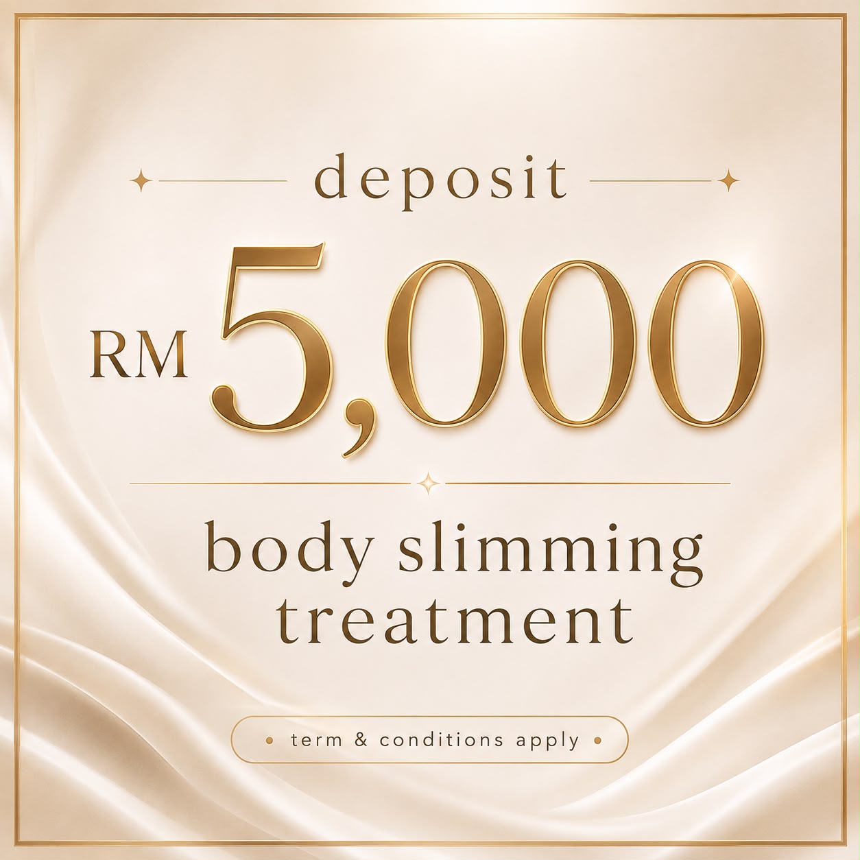 Body Slimming Treatment- Deposit ONLY (T&Cs apply)