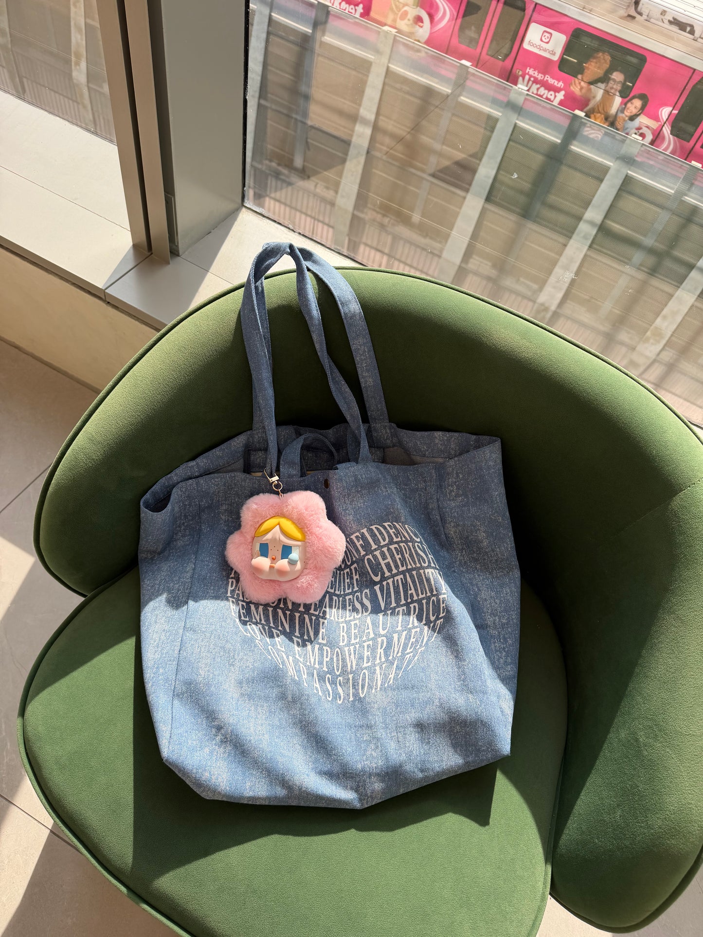 NOT FOR SALE : 1500 Points Amour Tote Bag (Jeans)