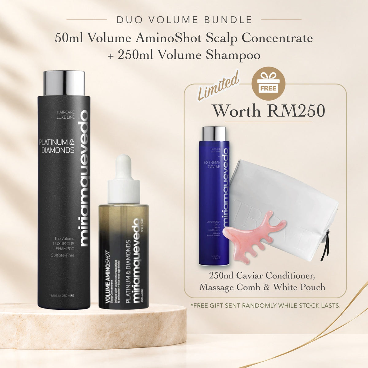 2.1 P&D Volume Boost Duo (Free: EC Conditioner Balm 250ml x1)
