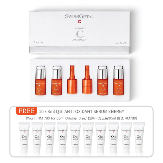 Complex C Anti-Oxidant 4x7ml [Free:Q10 (10x3ml)]