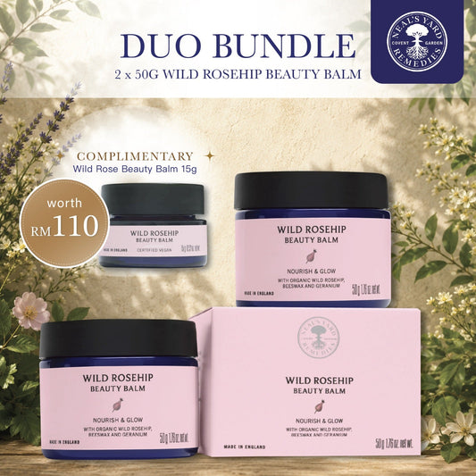 Wild Rosehip Beauty Balm Duo 50g x2 （FREE 15g x1）