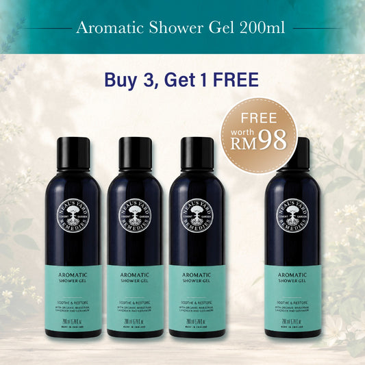Aromatic Shower Gel 200ml – Buy 3, Get 1 FREE