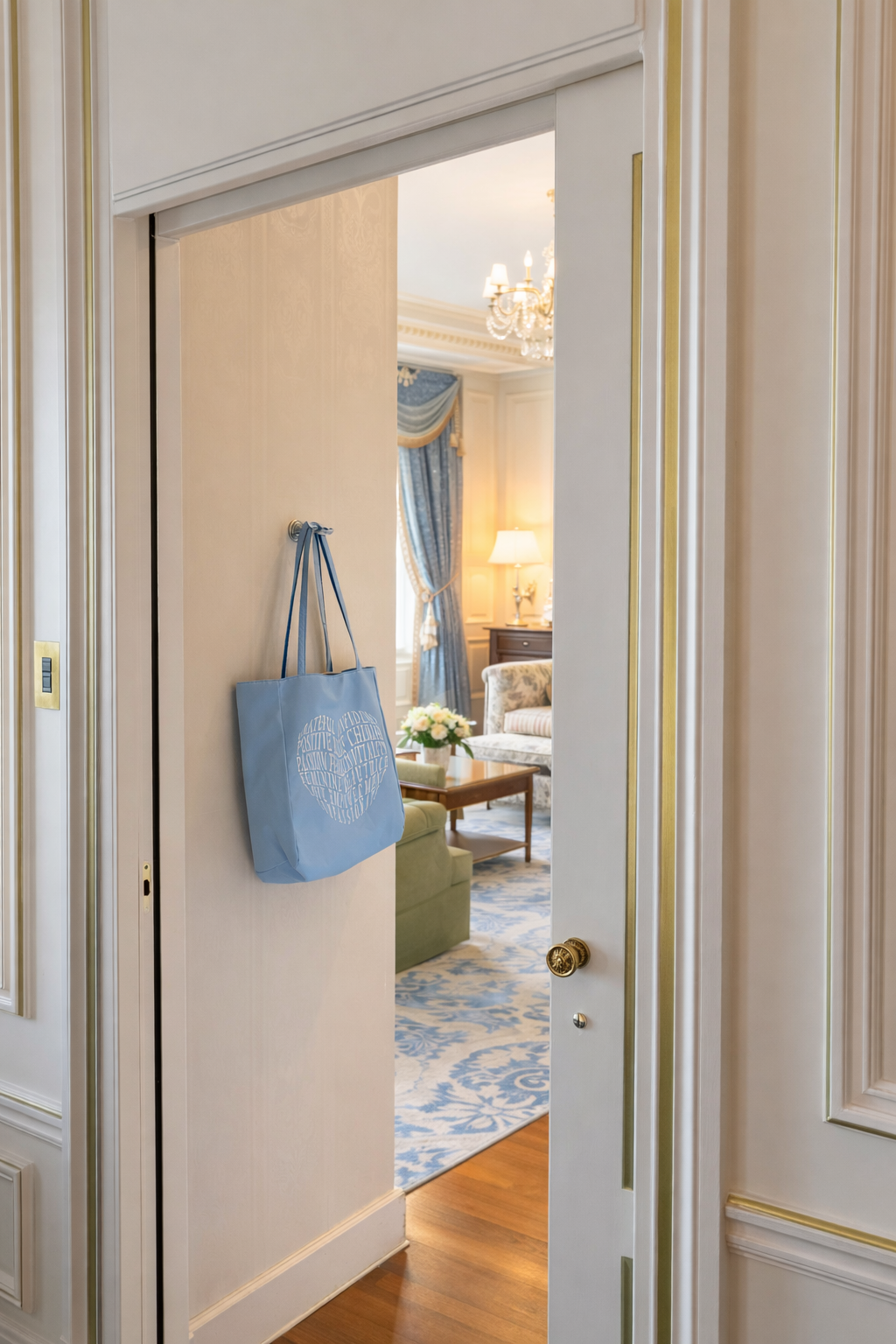NOT FOR SALE : 2400 Points Amour Tote Bag (BABY BLUE)