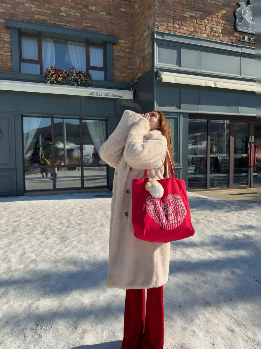 NOT FOR SALE : 1800 Points Amour Tote Bag (RED)