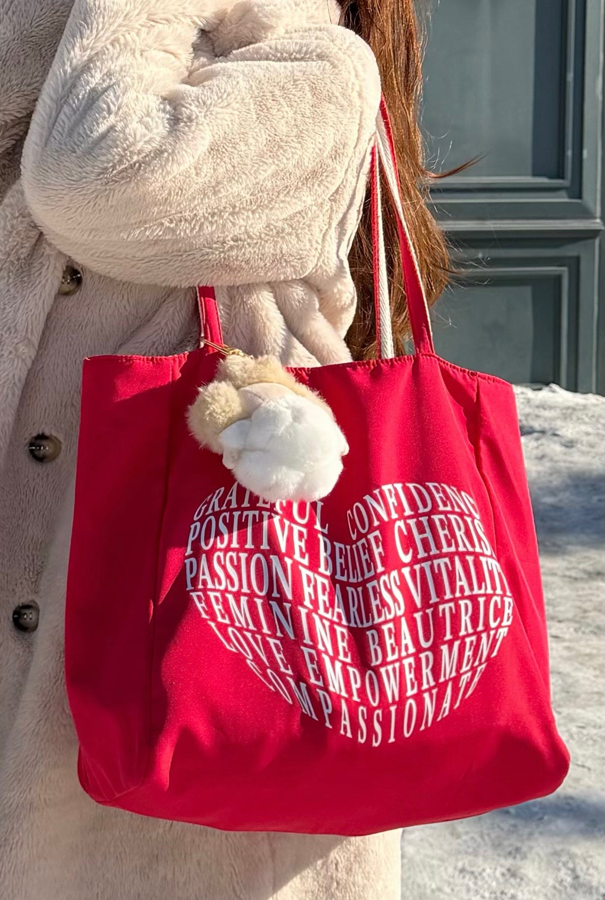 NOT FOR SALE : 1800 Points Amour Tote Bag (RED)